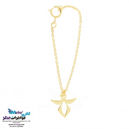 Gold Watch Pendant - Anchor Design-MW0015